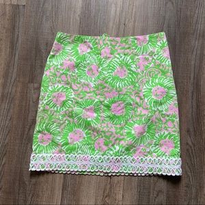 Lilly Pulitzer lion print skirt